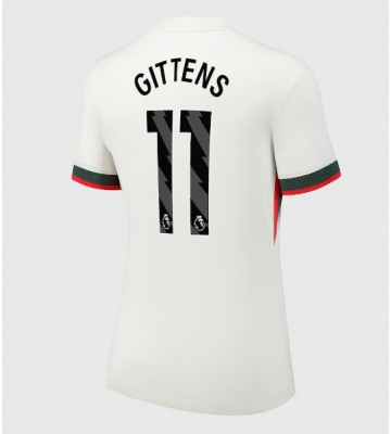 Chelsea Jamie Gittens #11 Bortatröja Dam 2025-26 Kortärmad